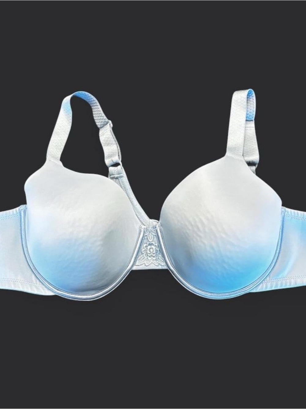 Vanity Fair 44C Light Blue Beauty Back Smoothing Full-Figure Contour Bra 76380